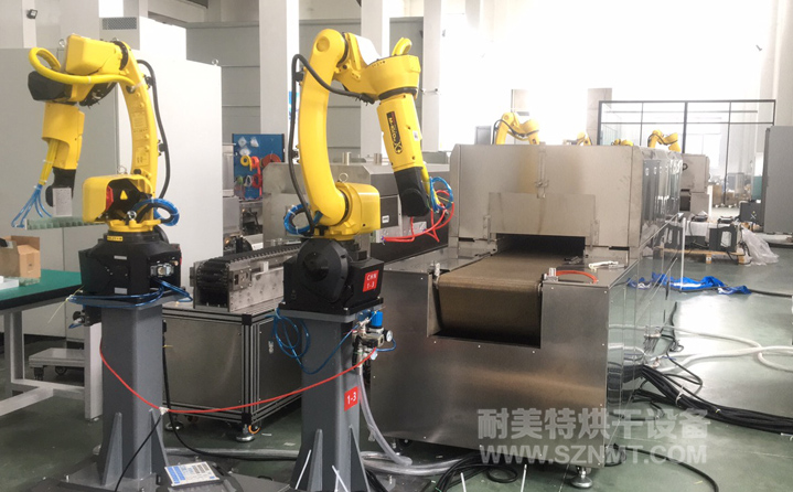 NMT-ZP-108 疫苗玻璃瓶小型預熱加固化自動裝配線(蘇州?？松?